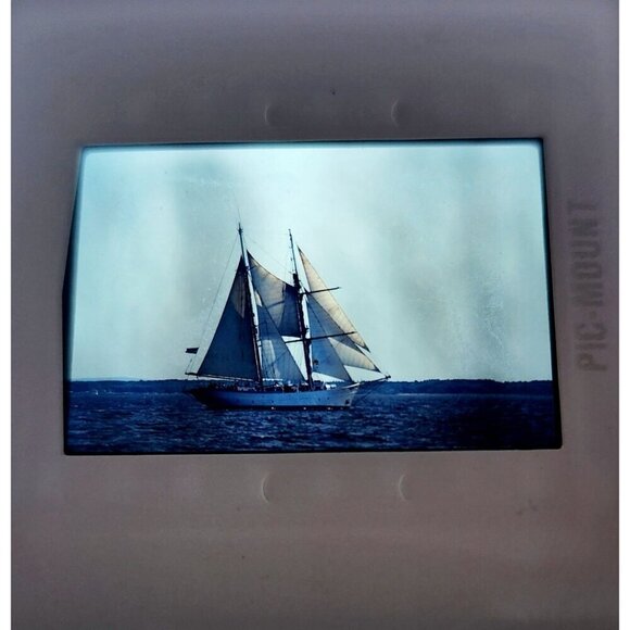 1980s Lot Of 150 35mm Slide Film Frames Boats Ships Nautical Cargo Maritime E50C - Picture 4 of 9
